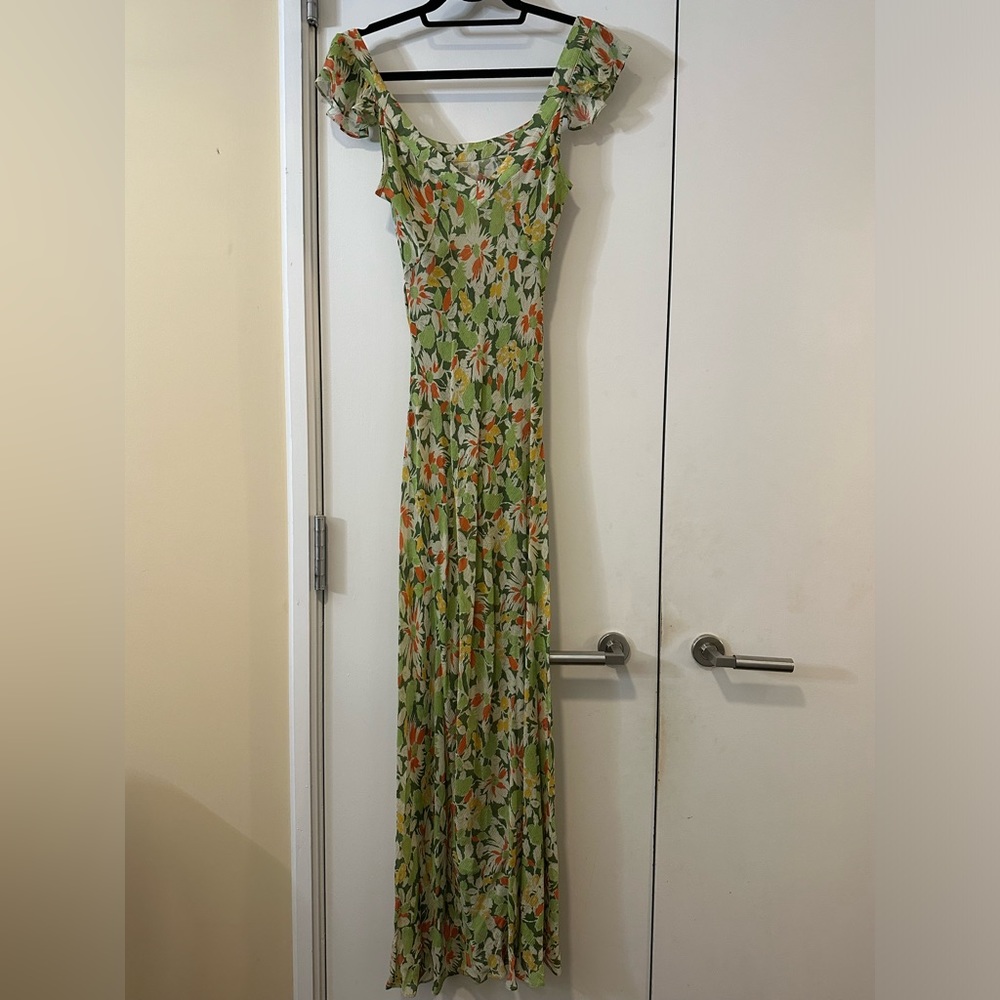 Réalisation Par THE LILA Maxi Dress in Meadow print